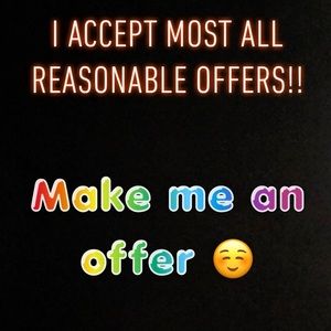 *** MAKE ME AN OFFER ***